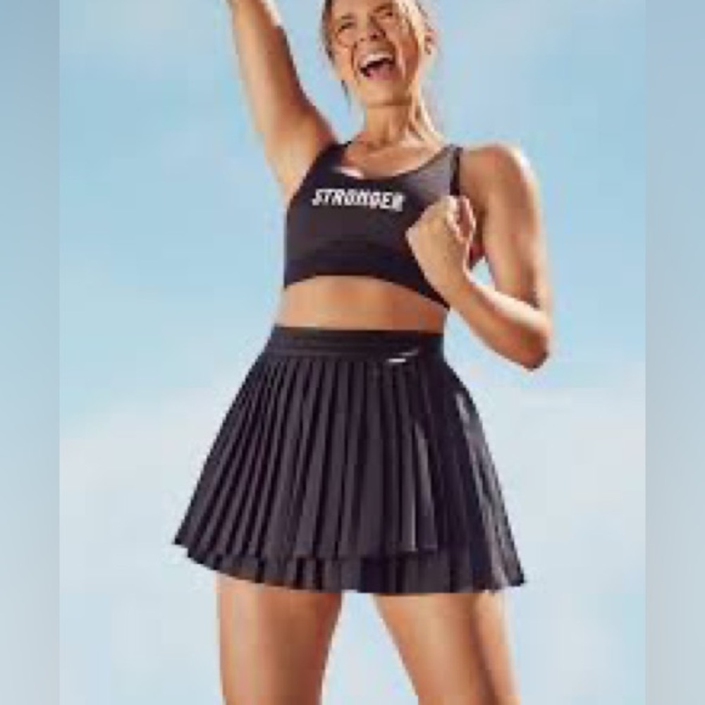 Stronger Ace Skort (Attached Inner Shorts, Pockets) Large